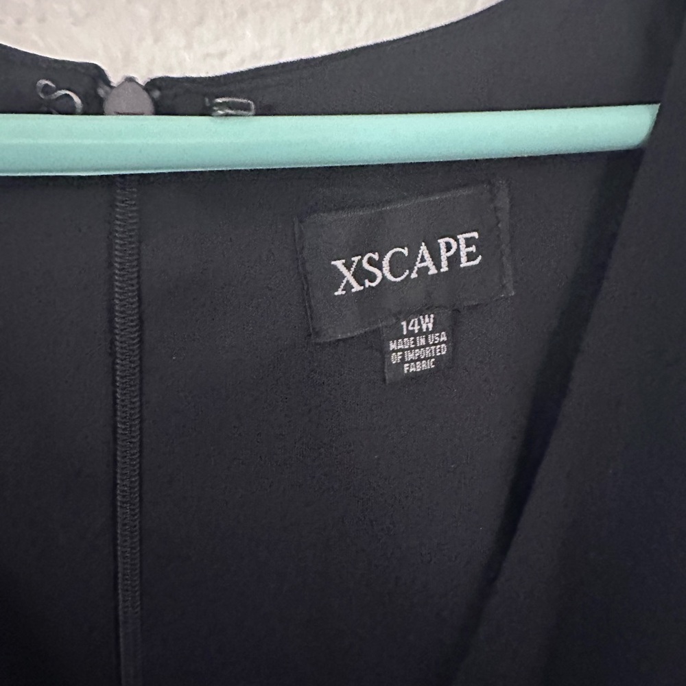 Xscape Elegant Black Gown